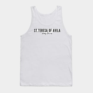 St. Teresa of Avila pray for us Tank Top